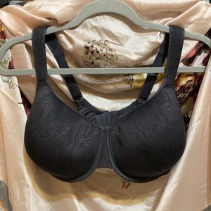 Black Wacoal Awareness T-shirt underwire bra